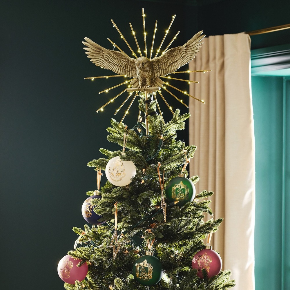 Pottery Barn Teen Harry Potter Hedwig Light Up Tree Topper BNIB - Picture 2 of 10